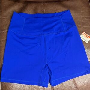 FP Movement by Free People Royal Blue Bike Shorts